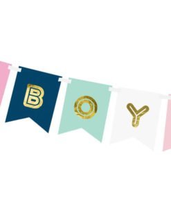 Banderole BOY OR GIRL pour décoration