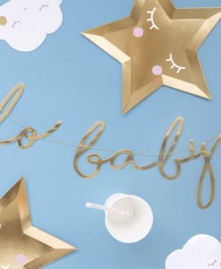 Banderole Lettres Hello Baby