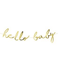 Banderole Lettres Hello Baby