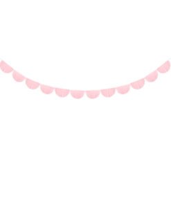 Guirlande Demi Lune Rose