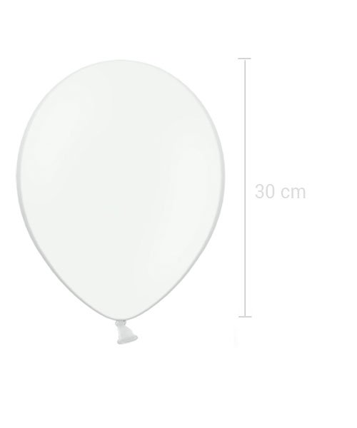 Ballon Blanc 30 cm Economique