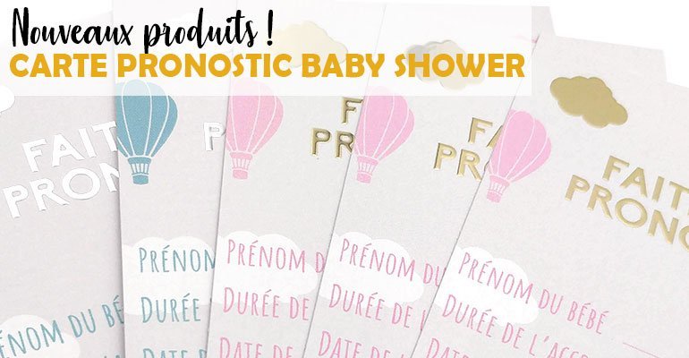 Carte Prono Baby Shower