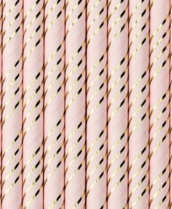 Pailles Roses et Or