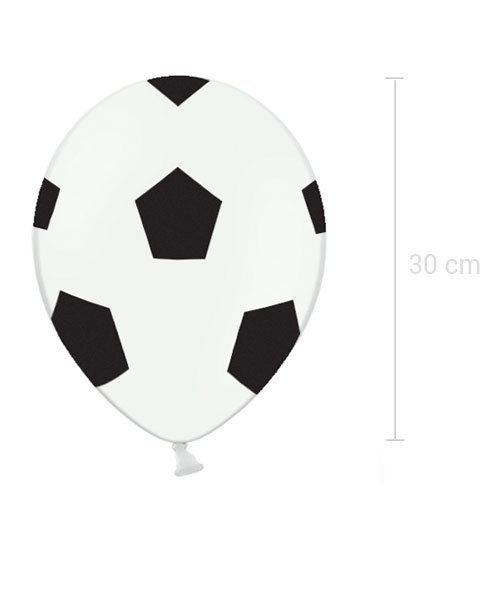 Ballon Or/blanc/noir avec pois dorés x6 MESA BELLA : le lot de 6 ballons à  Prix Carrefour