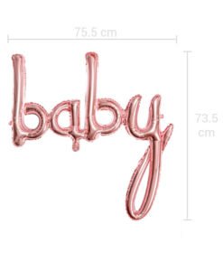 Ballon Baby Couleur Rose Gold Baby Shower