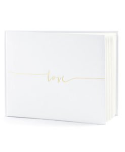 Livre d'or Love Couleur Or
