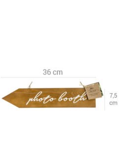 Pancarte Bois Photobooth