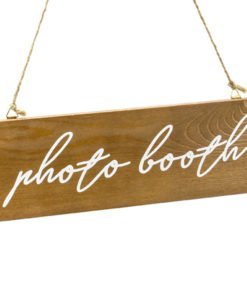 Pancarte Bois Photobooth