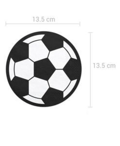 serviettes papier ballon de foot