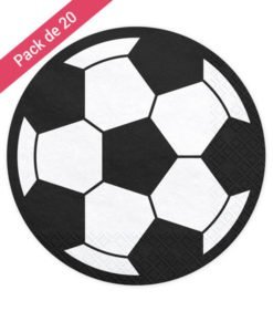 serviettes papier ballon de foot