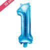 Ballon Chiffre 1 Bleu