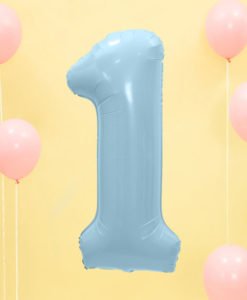 Ballon Chiffre 1 Bleu