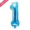 Ballon Chiffre 1 Bleu