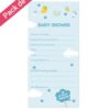 20 Cartes Pronostics Baby Shower Garçon