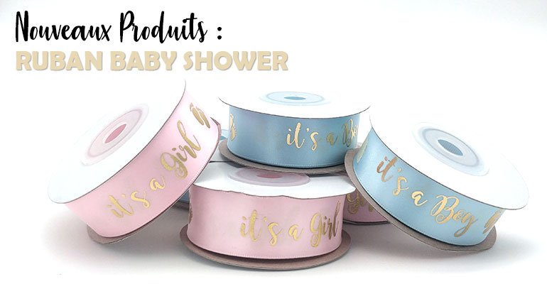 Rubans Olili pour Baby Shower