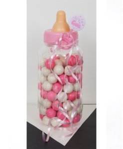 Biberon Tirelire XXL Baby Shower Fille