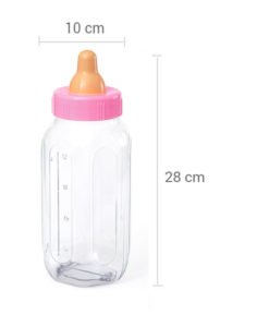 Biberon Tirelire XXL Baby Shower Fille