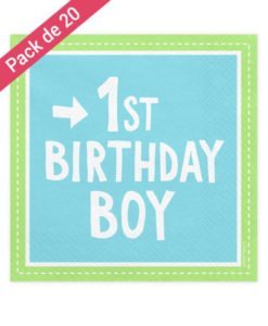 Serviettes 1st Birthday Boy