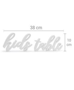 Lettres Bois Kids Table