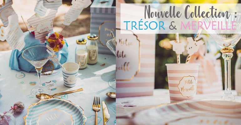 Collection Tresor & Merveille Baby Shower