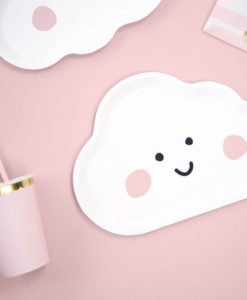 Assiettes Nuage Anniversaire Baby Shower Naissance