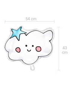 Ballon Alu forme Nuage