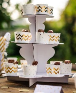 Stand à cupcake Blanc