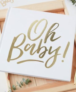 Livre d'Or Baby SHower Oh Baby