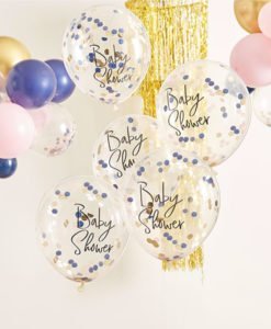 Ballons Confettis Gender Reveal