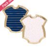 Assiettes Gender Reveal Baby