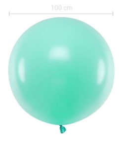 Ballon XXL 100 cm Green Mint