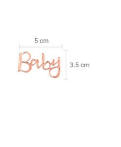 Confettis de Table Baby Rose Gold - Collection Oh Baby !