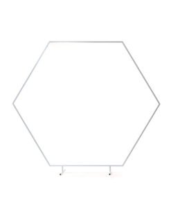 Arche Hexagonale Blanche