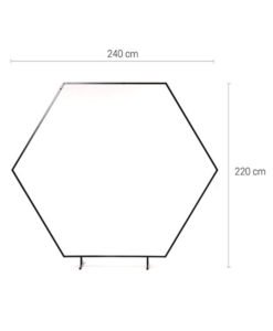 Arche Hexagonale Noire