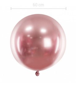 Ballon XL 60 cm Rose Gold Glossy