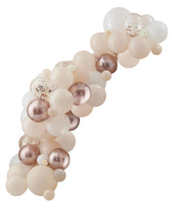 Arche Ballon Blanc Rose Gold