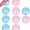 Badge pour Gender Reveal Baby Shower