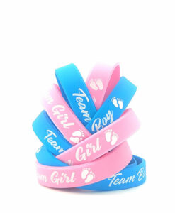 Bracelets Latex pour Gender Reveal