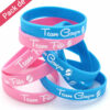 12 Bracelets Team Fille Team Garçon Baby Shower